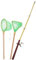 GETAJGHSD 1 Satz Angelruten Für Kinder Zubehör Für Angelruten Bausatz Spielzeug -angelrute Miniatur Rod Pod Spule Mini-angelrutenmodell Puppenhaus-strandzubehör Schwimmbad Fisch Netzwerk