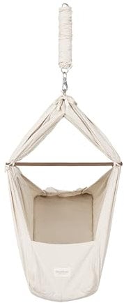 Moonboon Federwiege - Wüste - 90 x 35 cm - Babyhängematte aus Baumwolle für Neugeborene von 3 bis 12 kg - Sanfte Schaukelbewegung für Beruhigenden Schlaf