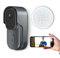 Extralink Türklingel Mit Kamera, Video Türklingel 5MP 1080p 1440P Full HD, WiFi 2.4G, IP65, Alexa & Google Assistant Kompatibel, Klingel Mit Kamera, Bewegungsmeldung, Micro SD, 2-Wege-Audio