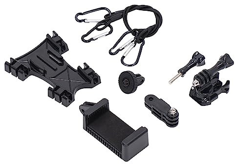 Tbest Kite Line Mount Kit 360 Degree Rotatable Durable Lightweight Kiteboarding Camera Holder Adapter for Osmo Action Yi Cameras Kitesurfing Skiing Skateboarding