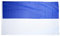 Flaggenfritze Fahne/Flagge Blau-Weiß + gratis Sticker