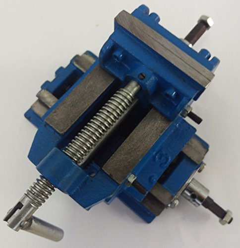 Morsa a croce 75 mm, morsa per trapano a colonna o normale, versione robusta EN-220773