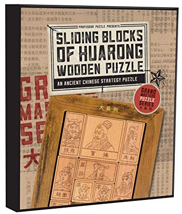 Professor Puzzle Grandmasters Sliding Blocks of Huarong