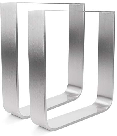 Tischgestell Edelstahl TGF 100x10 900 Untergestell Tischuntergestell, 1 Stk