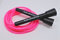 RUSH ATHLETICS Speed Rope - Corda per saltare, ideale per boxe, MMA, cardio fitness, velocità, regolabile, 3,4 m, colore: rosa fluo RUSH ATHLETICS
