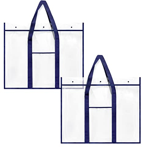 2er-Pack Bulletin Board Poster Art PVC-Aufbewahrungstasche Diagramm mit Zubehörtasche (77.5cm x 63cm)