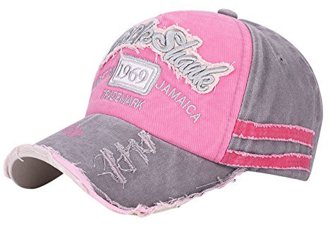 Baseballcap Retro Snapback Cap Damen Herren Classic Baseball Cap Hip Hop Schirmmütze UV Schutz Baumwolle Kappe Unisex Sonnenhut Jungen Mädchen Baseballkappe für Tennis Reiten Outdoor Freizeit