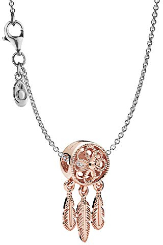 Pandora Damen-Halskette Traumfänger eleganter Halsschmuck, wunderschönes Geschenk-Set für modische Frauen, 39491