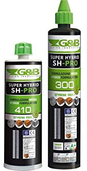 Ancorante chimico SH-PRO SUPER HYBRID alta qualità - 300 ml