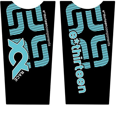 BUSEB Fahrradkurbel Abziehbilder Mountainbike E.Thir-Teen XCX Kurbelaufkleber Am dh MTB Crank -Aufkleber E13 -Fahrradaufkleber (Color : Lake Blue)