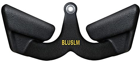 LAT Pull Down Bar for Cable Machine, LAT Pulldown Attachments T Bar V Bar Cable Attachment, Back Tricep Bar Strength Training Handle (BL03)