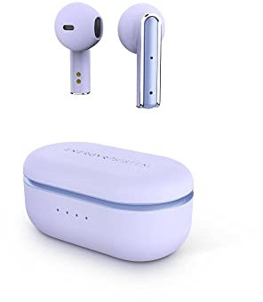 Energy Sistem Auriculares True Wireless Style 4 - Auriculares Inalámbricos True Wireless Stereo (Estuche de Carga, Llamadas Stereo) Violeta