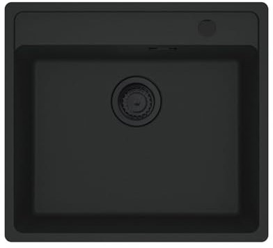 Franke Maris MRG 610-52 A Black Matt - 114.0659.124 Granitspüle