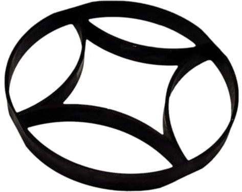 Vaguelly DIY Cement Paving Mold - Round Pattern Garden Floor Tile Mould for Walkways and Patios - Reusable Edging Tool