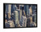 artboxONE Poster mit schwarzem Rahmen 18x13 cm Städte New Yorker Ansicht - Bild ny Architektur gebäude