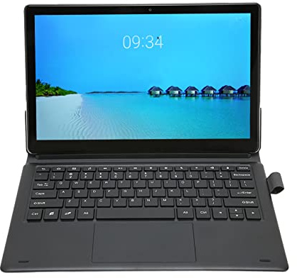Tablet PC para Android 8.0, Pantalla Grande de 11,6 Pulgadas 4 Gb de RAm 128GB de Rom MT6797 CPU de 10 Núcleos 4G LTE Tableta Dual SIM, 5 MP Frontal 13 MP Trasera 100‑240V(Gris)