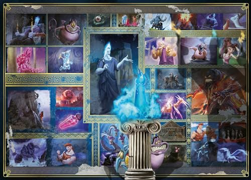 Ravensburger 12000096 - Villainous: Hades - 1000 pieces jigsaw puzzle – Puzzle for adults and kids age 14 years up, disney jigsaw, disney gifts