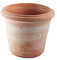 Teramico Vaso per fiori in terracotta italiana, assolutamente resistente al gelo (Liscia, 36 cm)