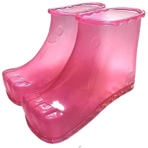 Fuß Soaker Schuhe, 1 Paar Fußbad Schuhe, Massage Fußbad Schuhe Fuß Basin Tragbares Fußbadewanne Kunststoff Badewanne für Fußmassage Fuß Soaker, Fußbecken zum Einweichen der Füße