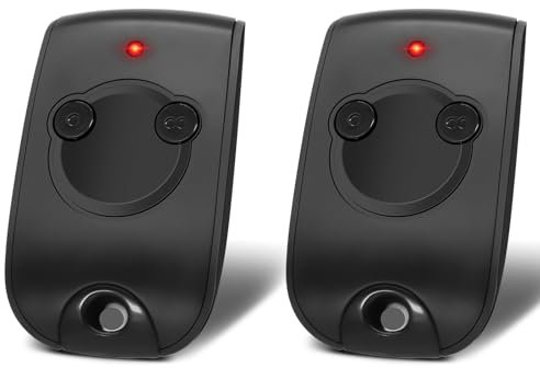 Wvoillty 433,92 MHz Telecommande Portail, Lot de 2 Telecommande Porte de Garage Compatible avec Telecommande 1841026 NS 2 4,2 Canaux