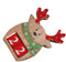 Weihnachtsdekorationen Countdown-Kalender-Schild, Weihnachts-Countdown-Schild, Elch-Schild-Adventskalender, Advents-Countdown-Kalender 2024, rustikales Tischschild für Zuhause