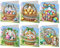 Demiawaking DIY 5D Diamond Painting Grußkarte Osterdeko, Diamant Malerei Karten Ostern Geburtstag Karte Geschenkkarte mit Umschlag Osterhase Ostereier (E)
