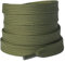 Olukssck Cordones Planos para Zapatillas, [2 Pares] Cordones universales Repuesto para Zapatos para Calzado Deporte y Botas - Anchura 10 mm, Verde Military, 100cm