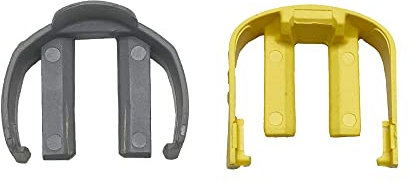 Fangxuee 1Set Yellow & Grey for K2 K3 K7 Pressure Washer Trigger & Hose Replacement C Clip Clamp for Hose to Machine