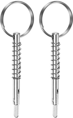 M METERXITY Quick Release Pins, 316 Stainless Steel Bimini Top Pin with Drop Cam & Spring for Deck Boat/Canopy
