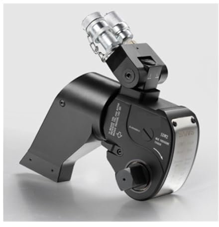 Chiave dinamometrica idraulica, Chiave dinamometrica idraulica con attacco quadrato SDW8 10000 Psi 2-1/2 47245 Nm for dado esagonale AF 85-165 mm sul piano Per cantieristica navale, petrolchimica