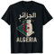 Maillot Drapeau Algérie Cadeau Foot Algérienne Dz T-Shirt