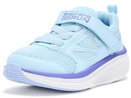 Skechers Girls Go Run Elevate 2.0 - Where's My Skechers, Hell, blau, 2 Little Kid