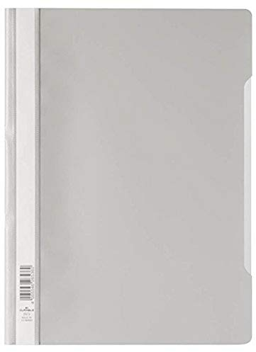 Durable Sichthefter (A4 Standard, PP) 25er Packung grau, 252310