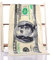 Yalatan Hundert Dollar USA Bill dekoratives Badetuch, Badetuch zum Sonnenbaden am Strand, 70 x 140cm / 27.5X 55inch