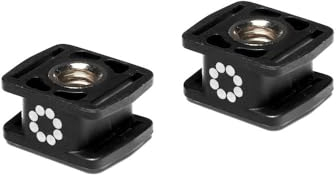 JOBY Beamo Blitzchuhadapter 2er Pack für Beamo und Beamo Mini 1/4'' doppeseitiger Blitzschuh für DSLR CSC, Spiegellose Kameras, Handy Halterung JB01620-BWW