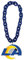 FanFave NFL Los Angeles Rams Los Angeles Rams NFL 3D Fanchain Magnet, Blau, One Size (FF6728)