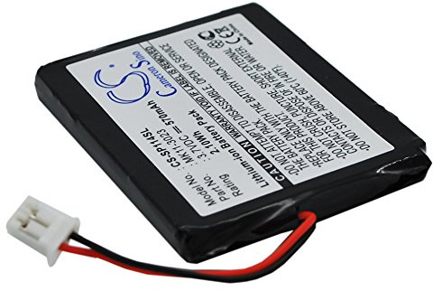 TECHTEK Batería 570mAh Compatible con [Sony] CECHZK1JP, CECHZK1UC, PlayStation 3 Wireless QWERTY Keypad, PS3 Wireless QWERTY Keypad sustituye MK11-2902, MK11-2903, MK11-3023 FBA