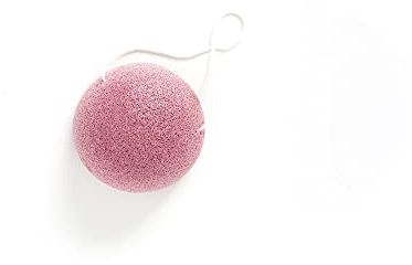 Alma Secret Esponja Limpiadora Pink Konjac. Limpieza facial y corporal. 100% natural con fibra de raíz de Konjac. Todo tipo de piel. Cosmética natural biodegradable. Cruelty Free