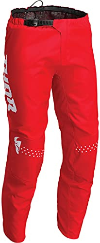 Thor Sector Minimal Pantaloni motocross Rosso 36