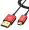 8K Cable Micro HDMI a HDMI 2.1, Cable Micro HDMI Hyper Thin, 8K@60Hz, 4K@120Hz, 48Gbps, HDR, Flexible Ultra Slim HDMI Cable Compatible con Hero 7 6 5, Gimbal, Cámara, Stabilizer, Φ2.4mm, 3.3FT/1M