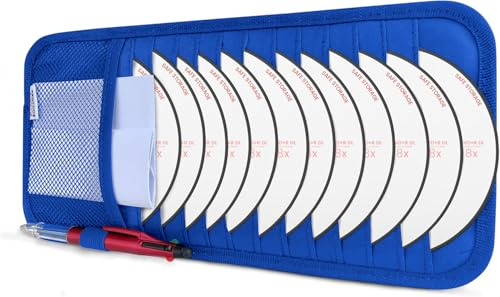 Fancy Mobility CD Holder for Car (Blue)