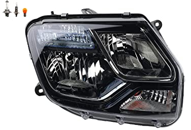 Johns, Scheinwerfer passend für Dacia Duster 01/14-01/15 rechts + Leuchtmittel