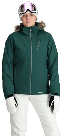 Spyder Damen Skyline Jacke, Cypress Green, L