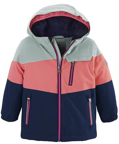 Killtec firstinstinct by killtec Niños Chaqueta de esquí/chaqueta funcional con capucha y paranieves FISW 3 MNS SKI JCKT, steel mint, 98, 38914-000
