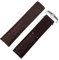 EKSIL 20 mm 22 mm 24 mm echtes mattiertes Lederarmband für TAG Strap Für Heuer Carrera Aquaracer Monaco F1 Uhrenarmband Schnalle, 20 mm, Achat