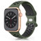 Meliya Correa para Apple Watch 44mm 40mm 45mm 41mm 42mm 38mm,Deportiva Silicona Colorido Suave Pulseras de Repuesto para iWatch Series 8 7 SE 6 5 4 3 2 1 Hombre y Mujer (42mm/44mm/45mm, Verde2 Negro)