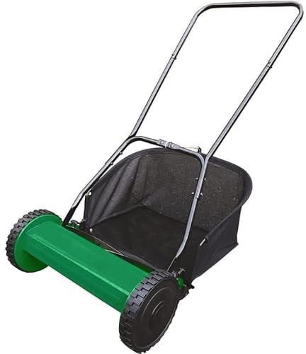 Avilia Tagliaerba Manuale | Tosaerba con Vano di Raccolta | Tagliaerba a Spinta | Tagliaerba Elicoidale | Tagliaerba per Prati Fini | Tagliaerba Elicoidale Manuale con Taglio di 17/43 mm, 25lt