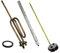 SPEEM | Kit Reparación Termo Eléctrico | Pack Resistencia con vaina para termostato 1.2KW + Ánodo de Magnesio 250mm + Junta Goma + Termostato Varilla 270mm | Termo Electrico | Repuesto de Termo Agua