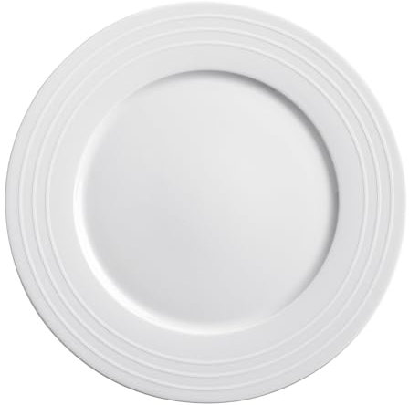 KAHLA Aronda Pure Line Speiseteller 27 cm | Essteller mit schlichten Linien aus Porzellan