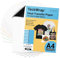 TECKWRAP Inkjet Heat Transfer Paper A4 x 10 Sheets for Dark or Light Fabric Iron On T Shirt Transfer Paper A4 Printable Transfer Paper（White,Green Glitter,Blue Glitter,Gold Glitter,Glow in Dark）